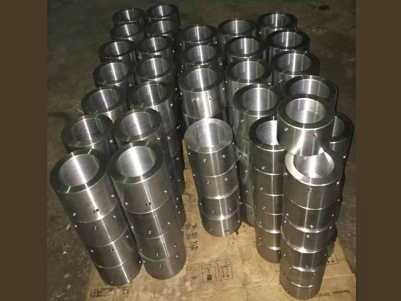 Steel Cylindrical Threaded Sleeve