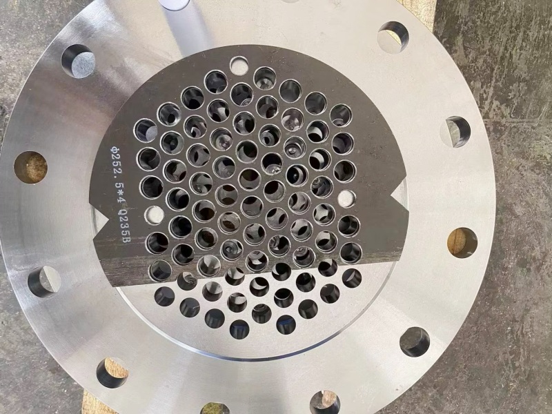 Baffle Plate And Tube Sheet