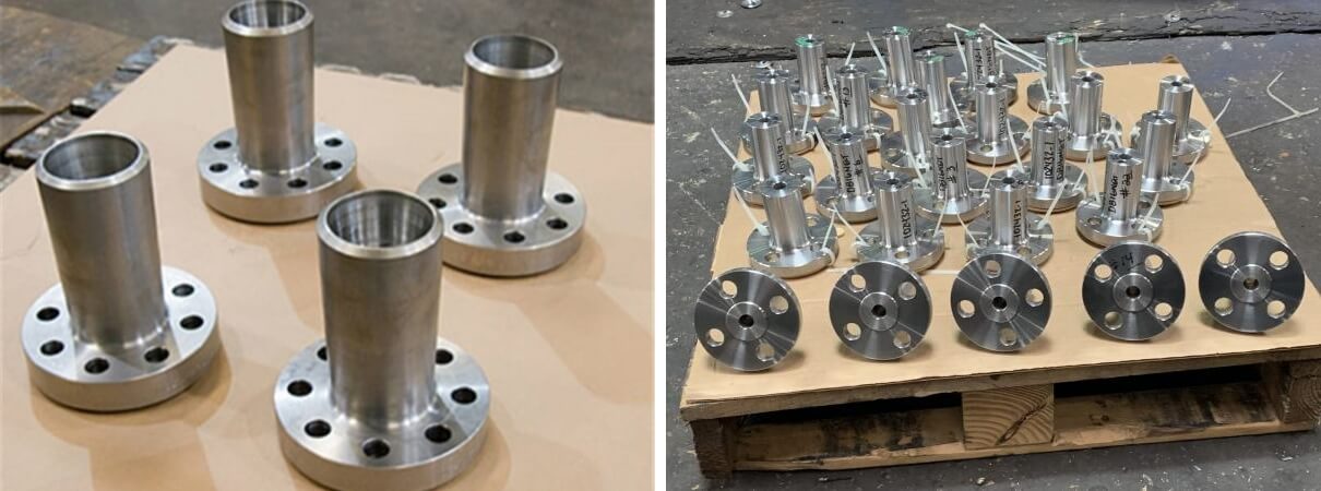 stainless steel long weld neck flanges